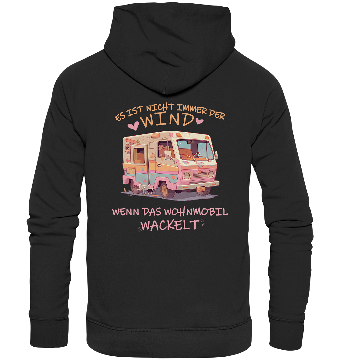 Es ist nicht immer der Wind | Backprint - Organic Basic Hoodie