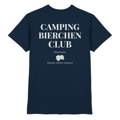 Camping Bierchen Club | Shirt mit Backprint für Camper