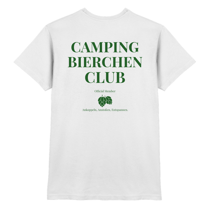 Camping Bierchen Club | Shirt mit Backprint für Camper