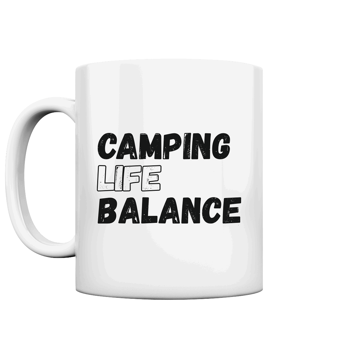 Camping Life Balance - Tasse glossy