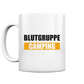 Blutgruppe Camping - Tasse glossy - Campingfamilie.de