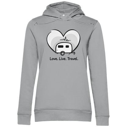 Love.Life.Travel - Damen Hoodie