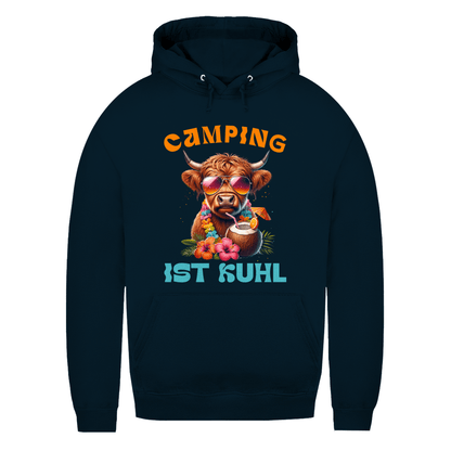 Camping ist kuhl - Frauen Hoodie - Campingfamilie.de