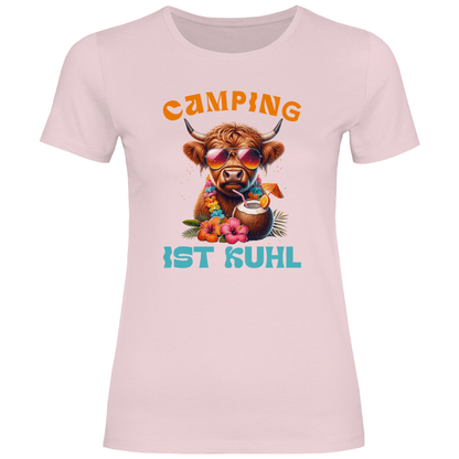 Camping ist kuhl - Frauen Shirt - Campingfamilie.de