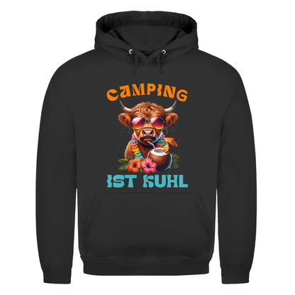 Camping ist kuhl - Herren Hoodie - Campingfamilie.de