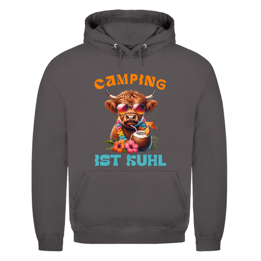 Camping ist kuhl - Herren Hoodie - Campingfamilie.de