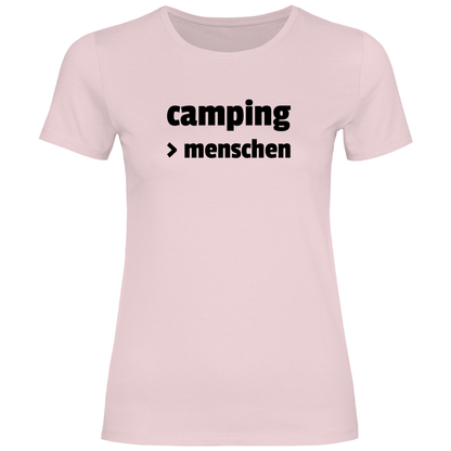Camping > Menschen - Frauen Shirt - Campingfamilie.de