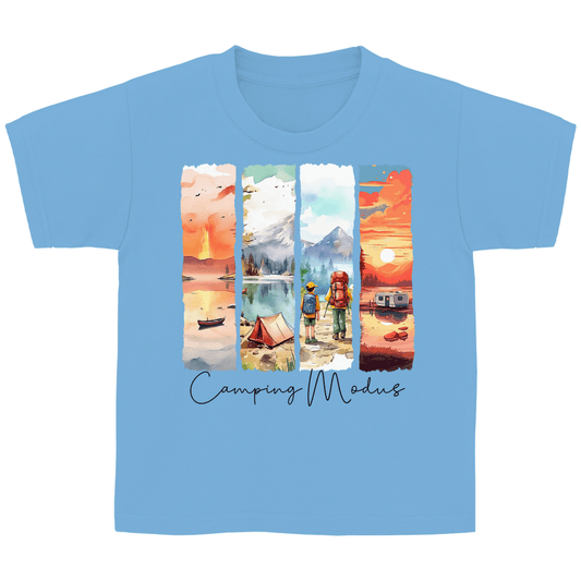 Camping Modus - Kinder Shirt - Campingfamilie.de