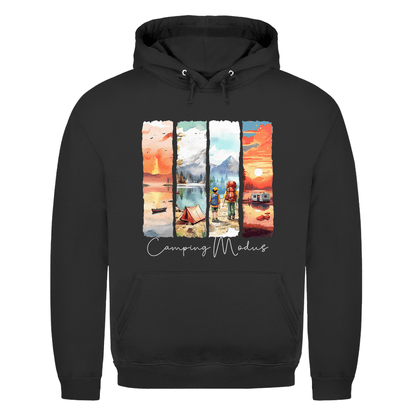 Camping Modus - Männer Hoodie - Campingfamilie.de