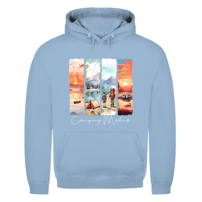 Camping Modus - Männer Hoodie - Campingfamilie.de