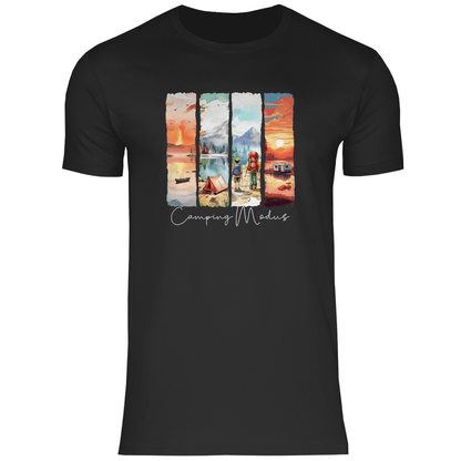 Camping Modus - Männer Shirt - Campingfamilie.de