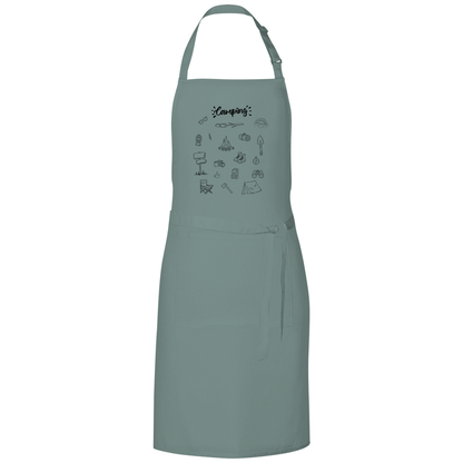 Camping - Motive Kritzeldesign - Grillschürze - Campingfamilie.de
