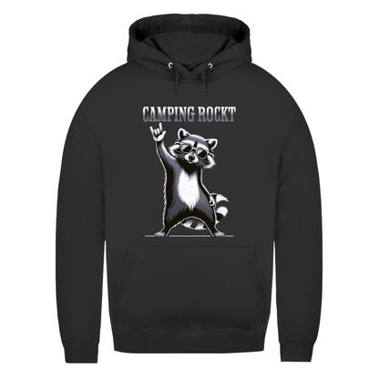 Camping rockt - Frauen Hoodie - Campingfamilie.de