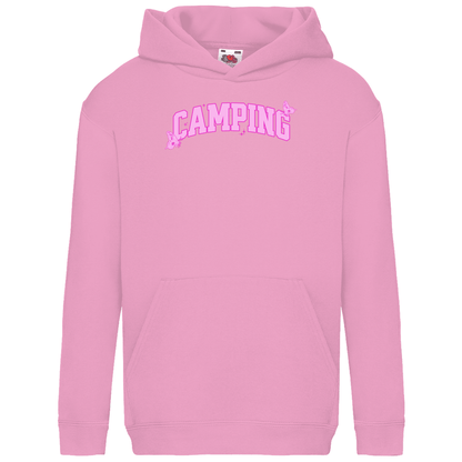 Camping Schmetterling - Kinder Hoodie - Campingfamilie.de