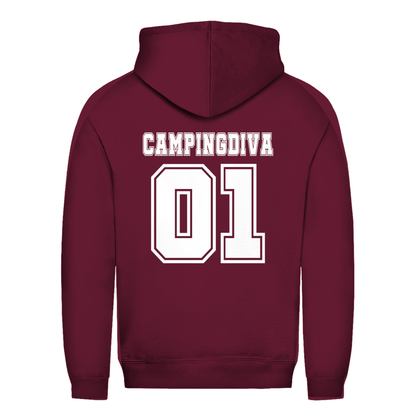 Campingdiva - Frauen Hoodie - Campingfamilie.de
