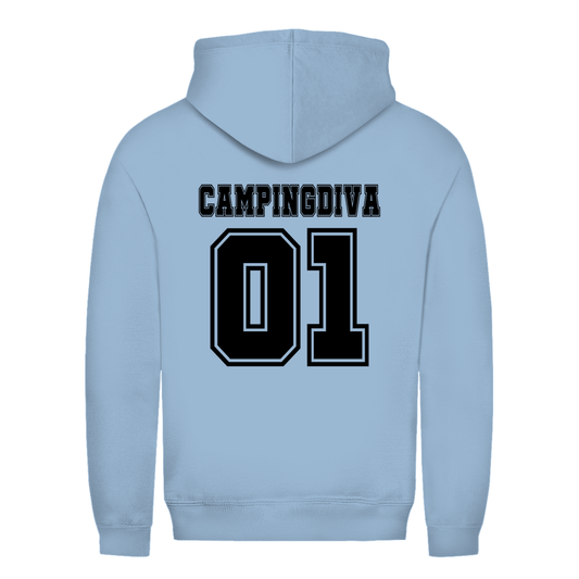 Campingdiva - Frauen Hoodie - Campingfamilie.de