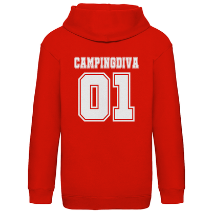Campingdiva - Kinder Hoodie - Campingfamilie.de