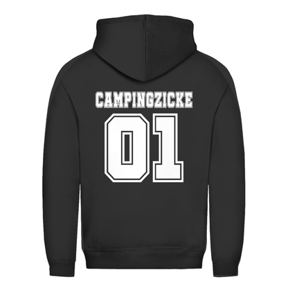 Campingzicke - Frauen Hoodie - Campingfamilie.de
