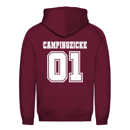 Campingzicke - Frauen Hoodie - Campingfamilie.de