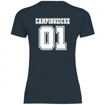 Campingzicke - Frauen Shirt - Campingfamilie.de