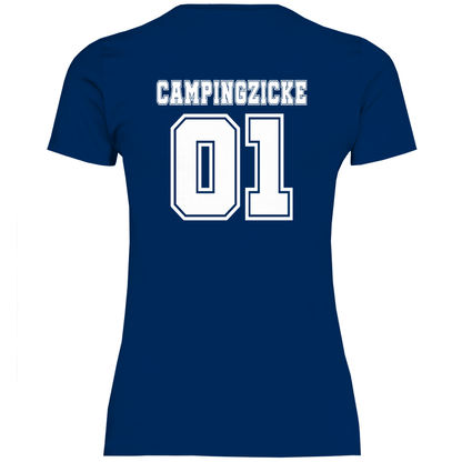 Campingzicke - Frauen Shirt - Campingfamilie.de