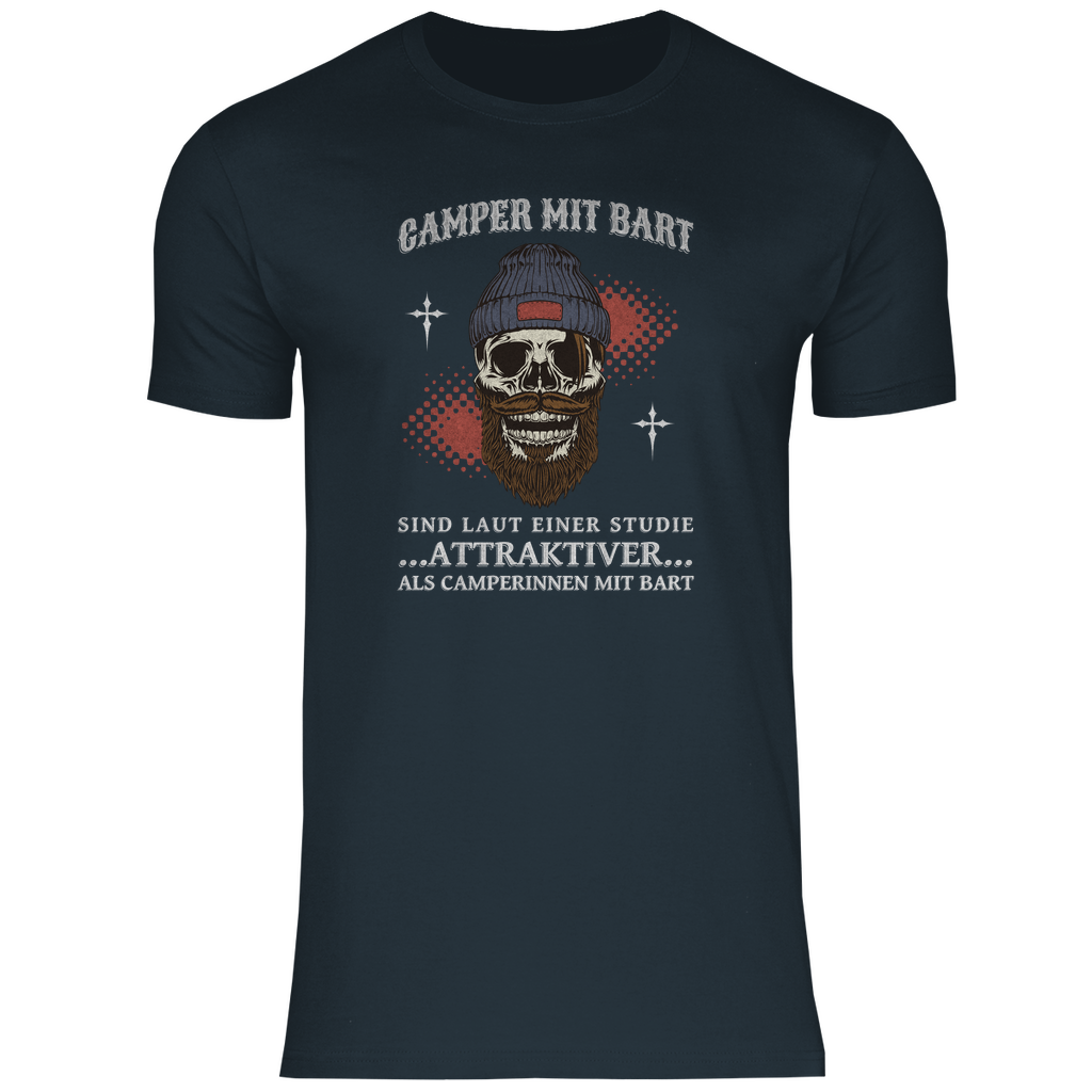 Camper mit Bart - Herren Shirt