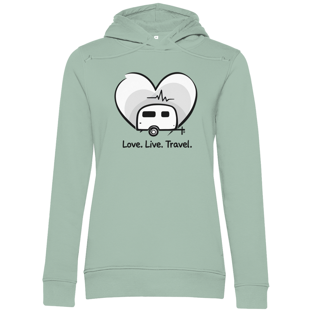 Love.Life.Travel - Damen Hoodie