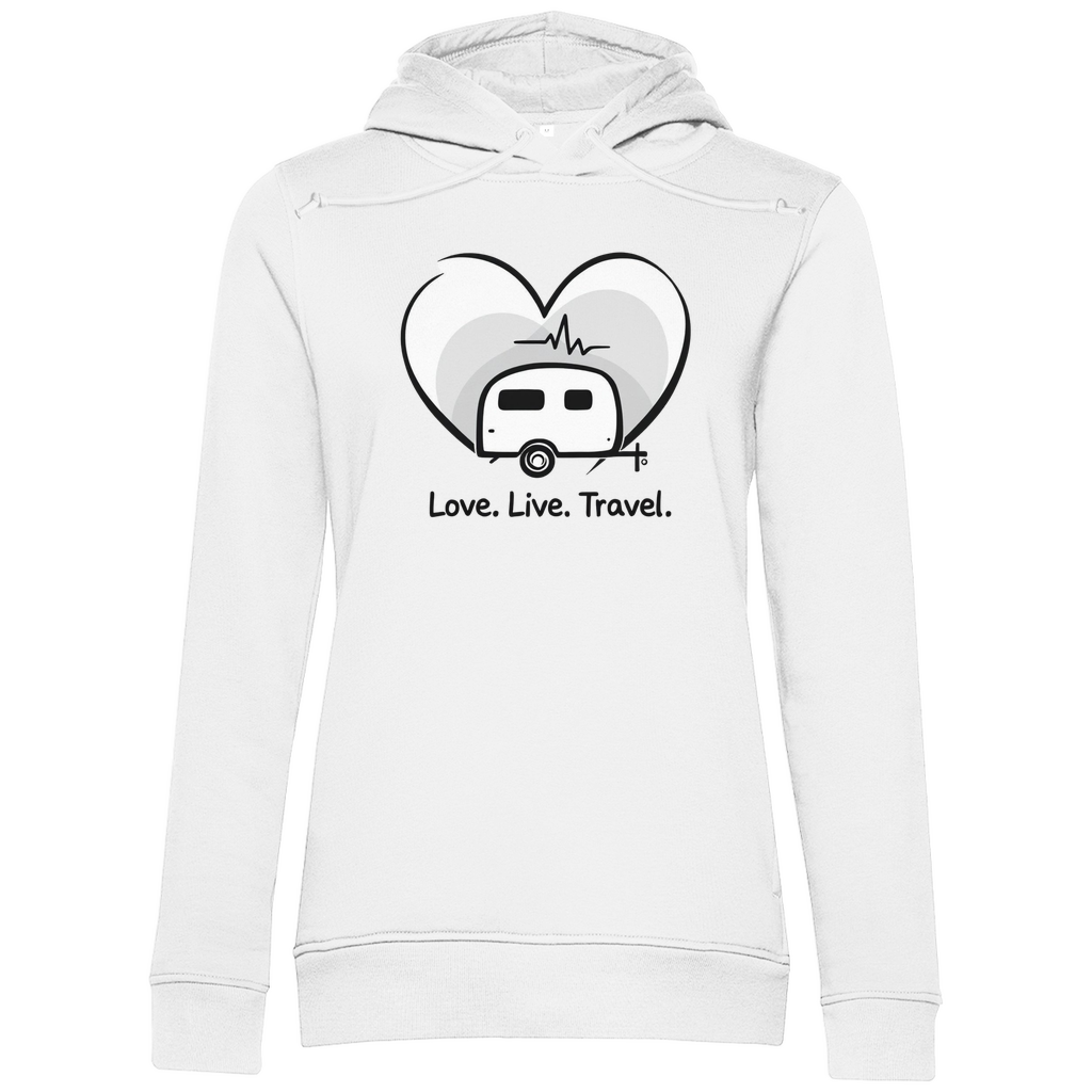 Love.Life.Travel - Damen Hoodie