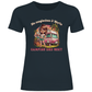 Die magischen 3 Worte: Camping & Sekt - Frauen Shirt - Campingfamilie.de