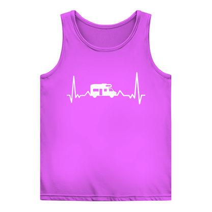 Herzschlag mit Wohnmobil - Frauen Tank Top