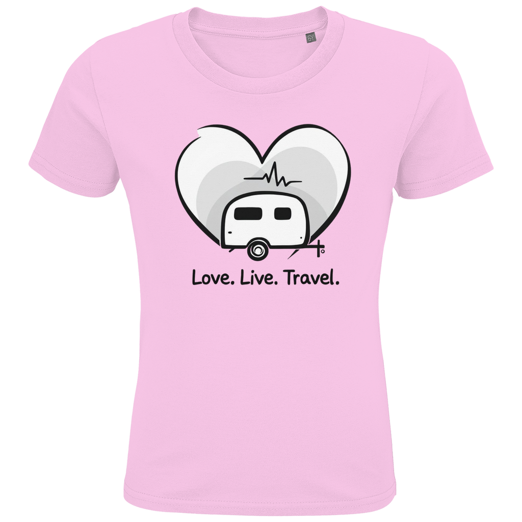 Love.Life.Travel - Kids Premium Bio T-Shirt