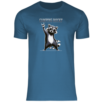 Camping rockt - Männer Shirt