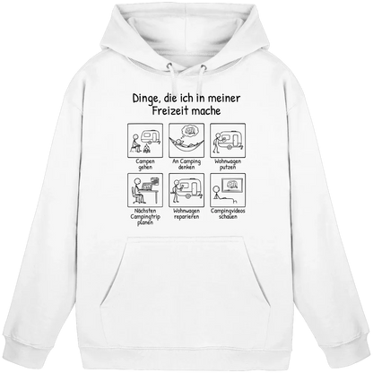 Dinge, die ich in meiner Freizeit mache (Wohnwagen) | Hoodie für Camper
