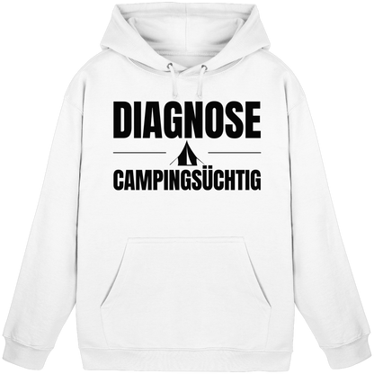 Diagnose Camping-Süchtig – Das Statement für echte Zelt-Urlauber - Hoodie für Camper