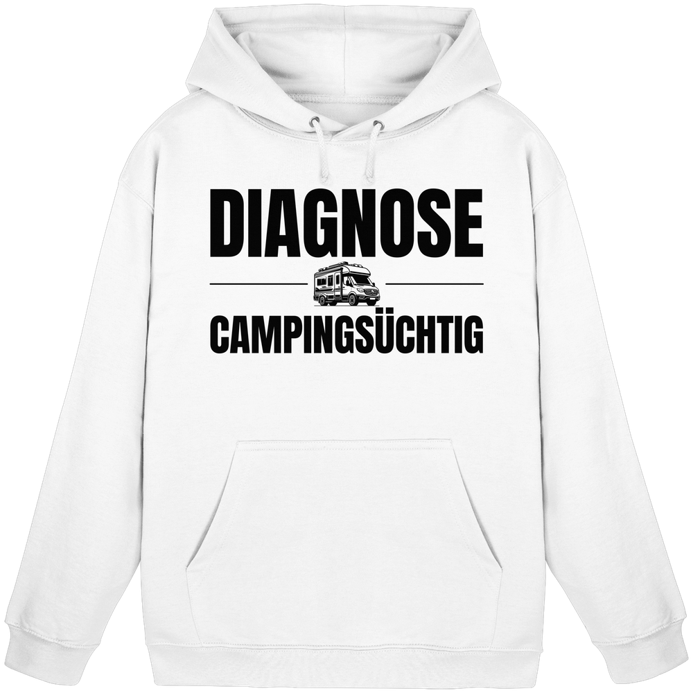 Diagnose Camping-Süchtig – Für echte Van-Liebhaber | Hoodie für Camper