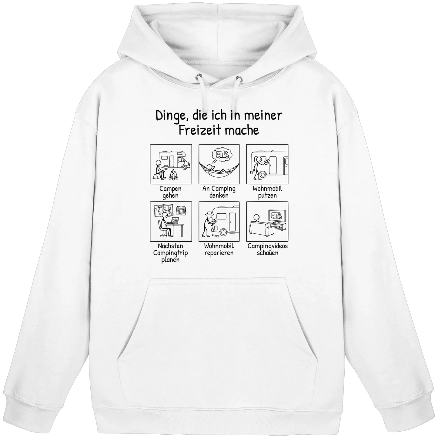 Dinge, die ich in meiner Freizeit mache (Wohnmobil) - Hoodie