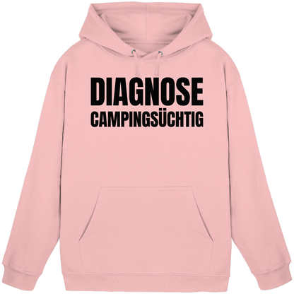 Diagnose Camping-Süchtig – Das Statement für echte Camper - Basic Unisex Hoodie