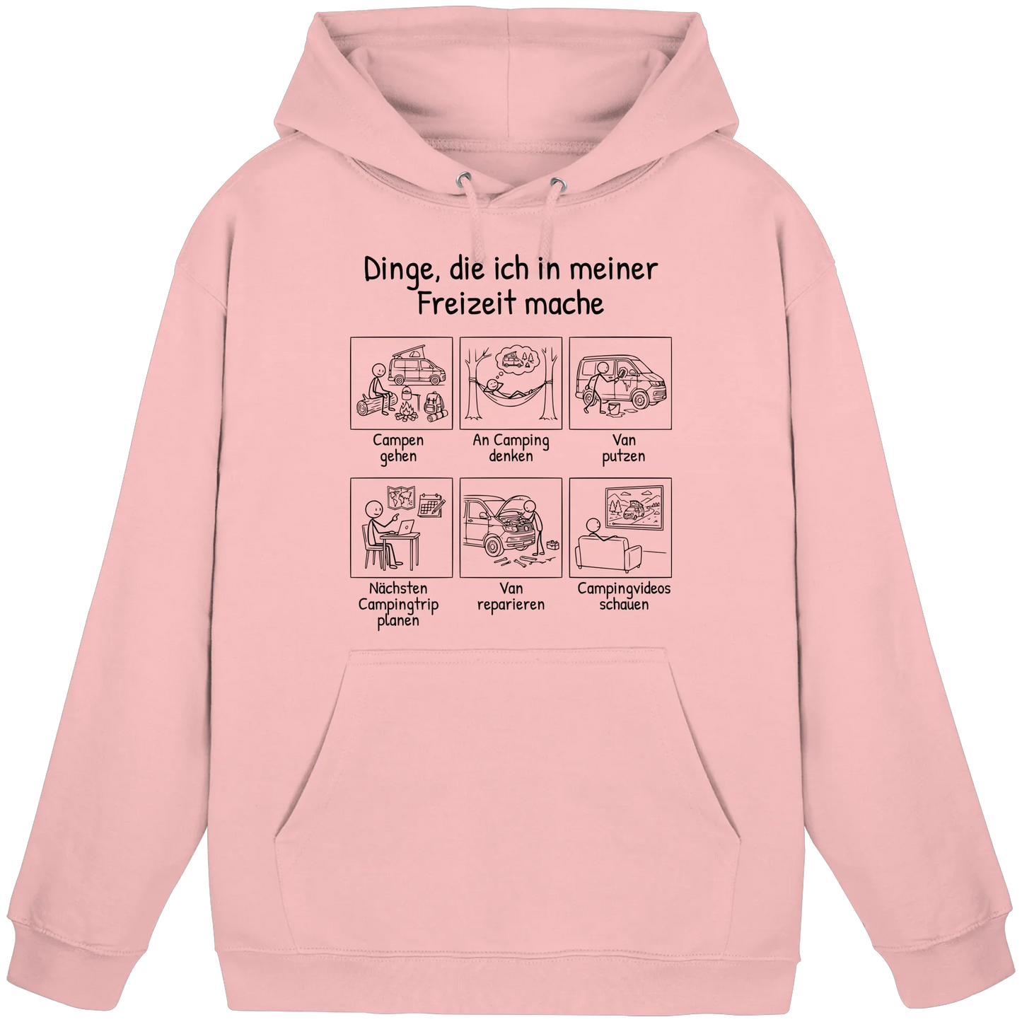 Dinge, die ich in meiner Freizeit mache (Van) - Hoodie