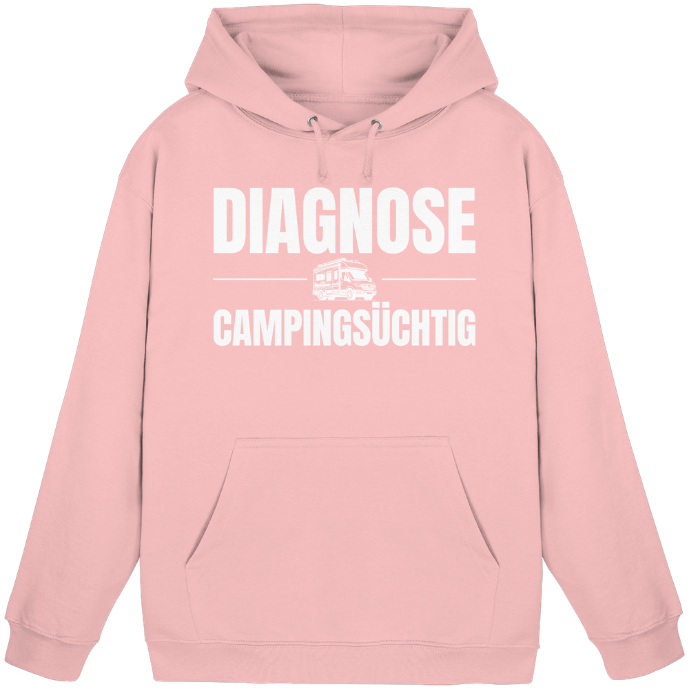 Diagnose Camping-Süchtig – Für echte Van-Liebhaber | Hoodie für Camper
