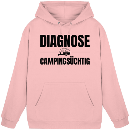 Diagnose Camping-Süchtig – Für echte Wohnwagen-Urlauber | Hoodie für Camper