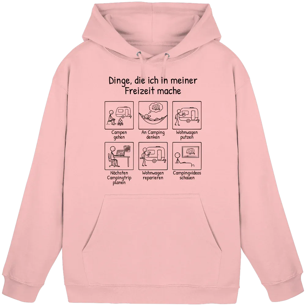Dinge, die ich in meiner Freizeit mache (Wohnwagen) | Hoodie für Camper