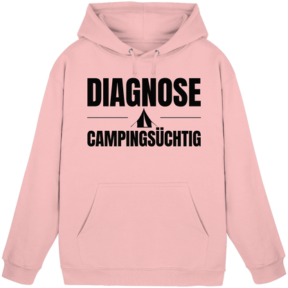 Diagnose Camping-Süchtig – Das Statement für echte Zelt-Urlauber - Hoodie für Camper