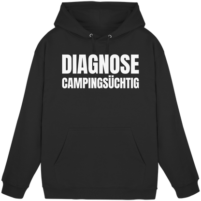 Diagnose Camping-Süchtig – Das Statement für echte Camper - Basic Unisex Hoodie