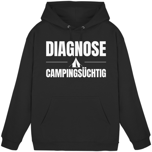 Diagnose Camping-Süchtig – Das Statement für echte Zelt-Urlauber - Hoodie für Camper
