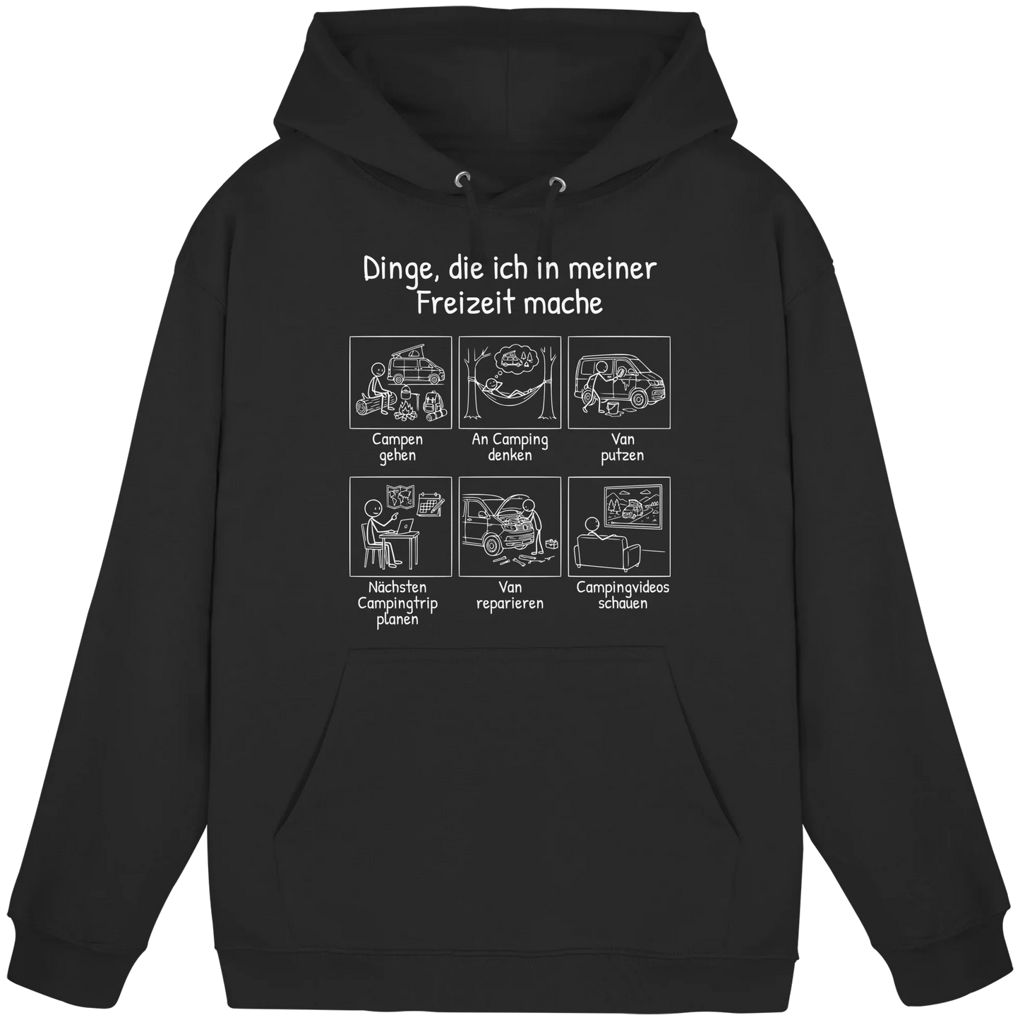 Dinge, die ich in meiner Freizeit mache (Van) - Hoodie