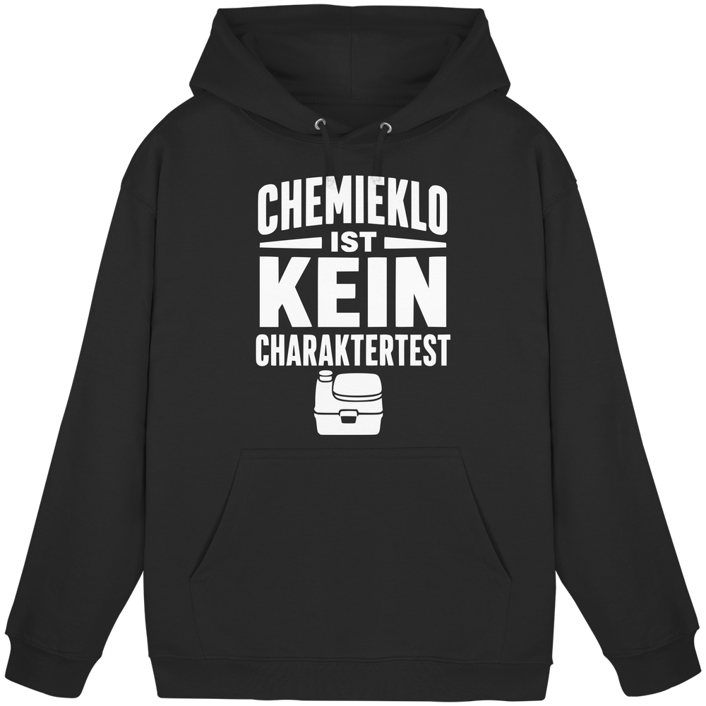 Chemieklo ist kein Charaktertest | Hoodie für Camper