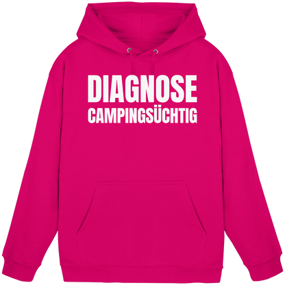 Diagnose Camping-Süchtig – Das Statement für echte Camper - Basic Unisex Hoodie