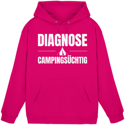 Diagnose Camping-Süchtig – Das Statement für echte Zelt-Urlauber - Hoodie für Camper