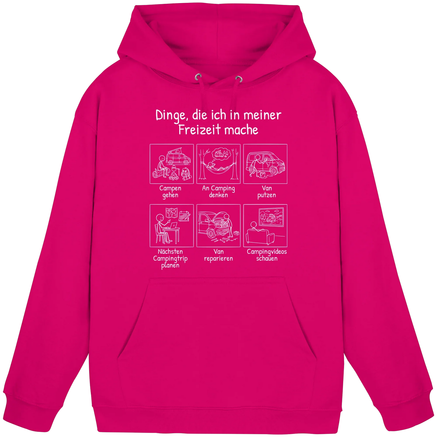 Dinge, die ich in meiner Freizeit mache (Van) - Hoodie