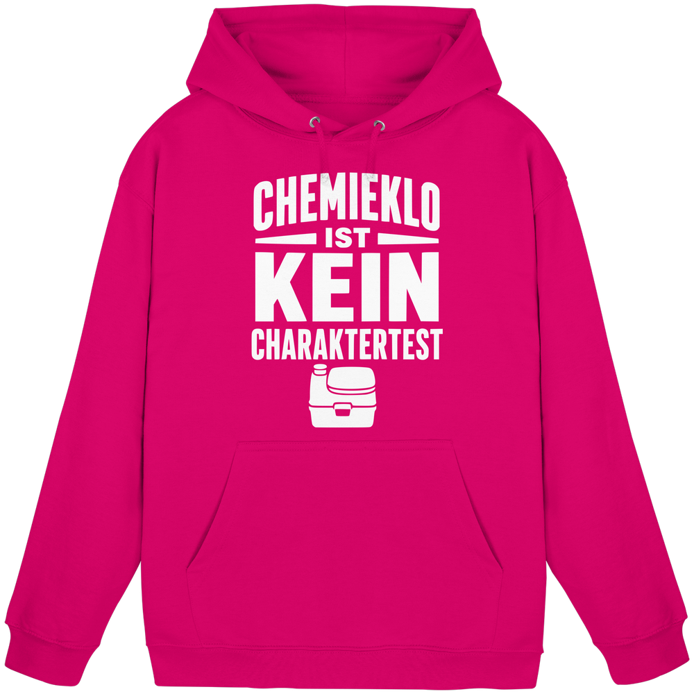 Chemieklo ist kein Charaktertest | Hoodie für Camper